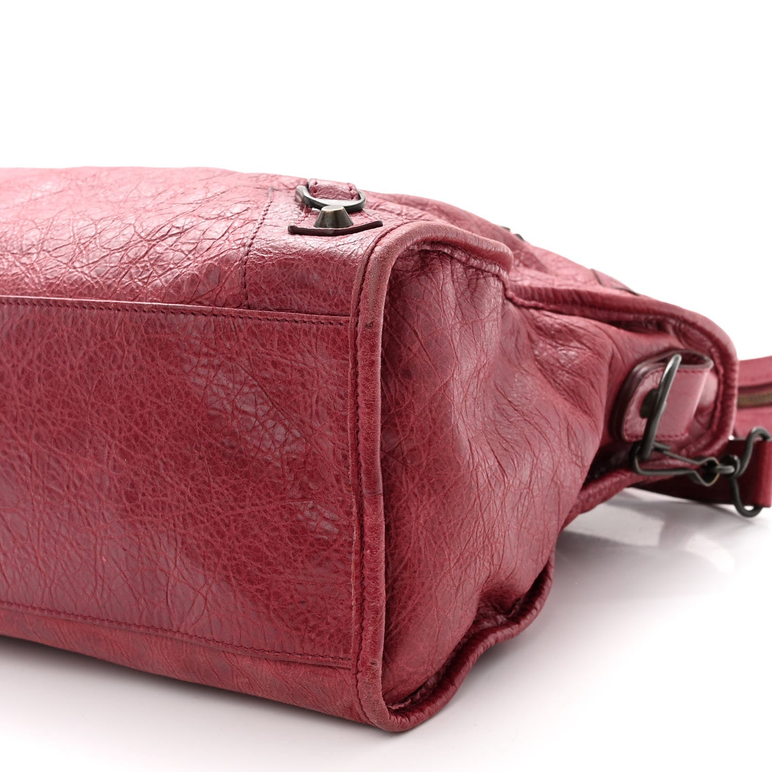 Balenciaga Agneau Classic Hardware City Cassis 9 of 12
