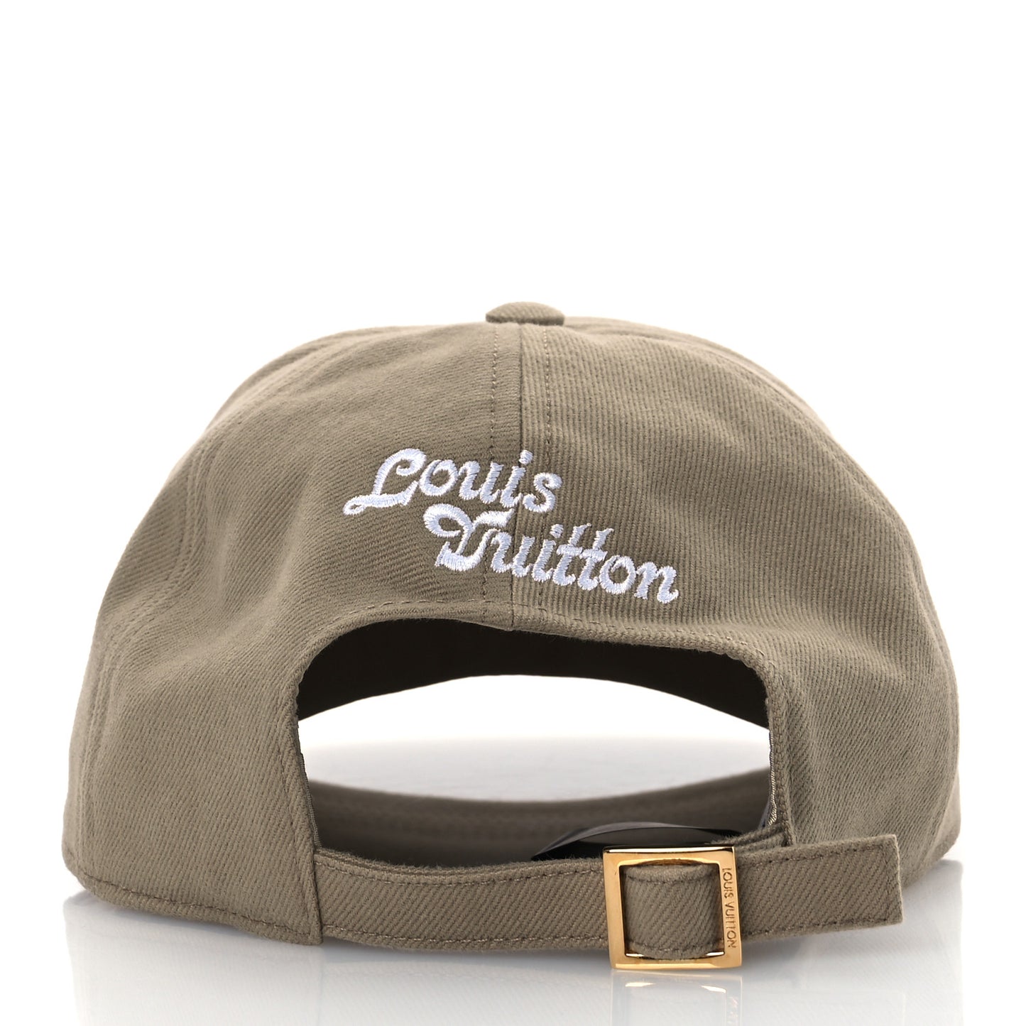 Cotton Palm Tree Patch Cap M Beige