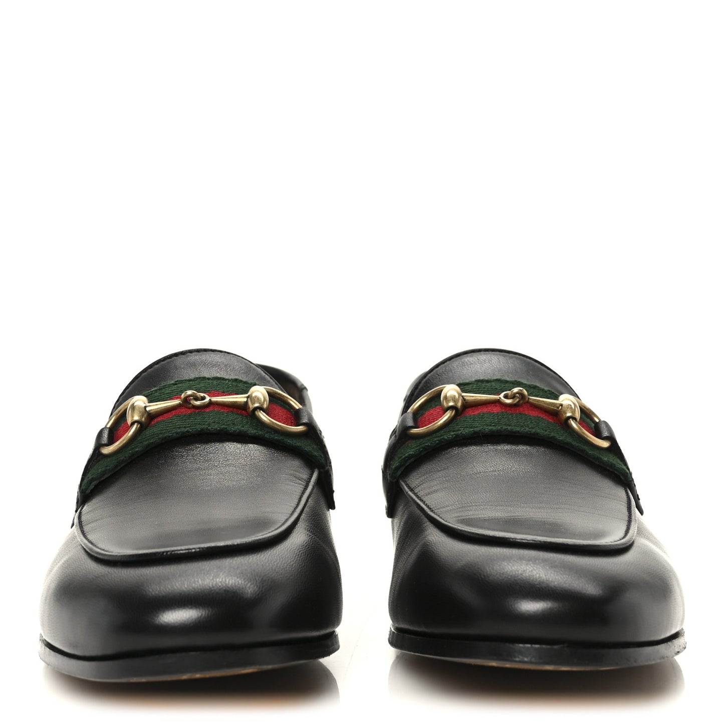 Malaga Kid Web Womens Horsebit Loafers 35 Black