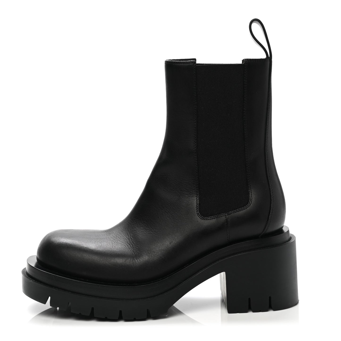 Calfskin The Lug Chelsea 30/70mm Ankle Boots 38 Black