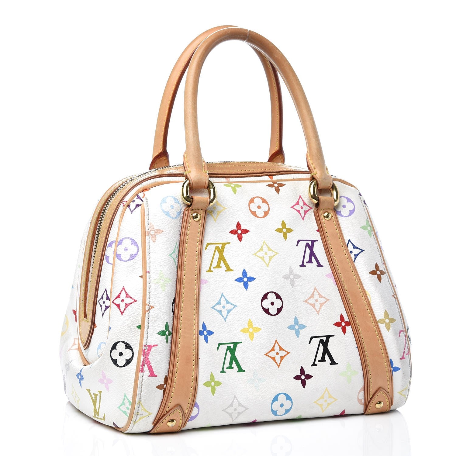 Louis Vuitton Monogram Multicolor Priscilla White 3 of 13