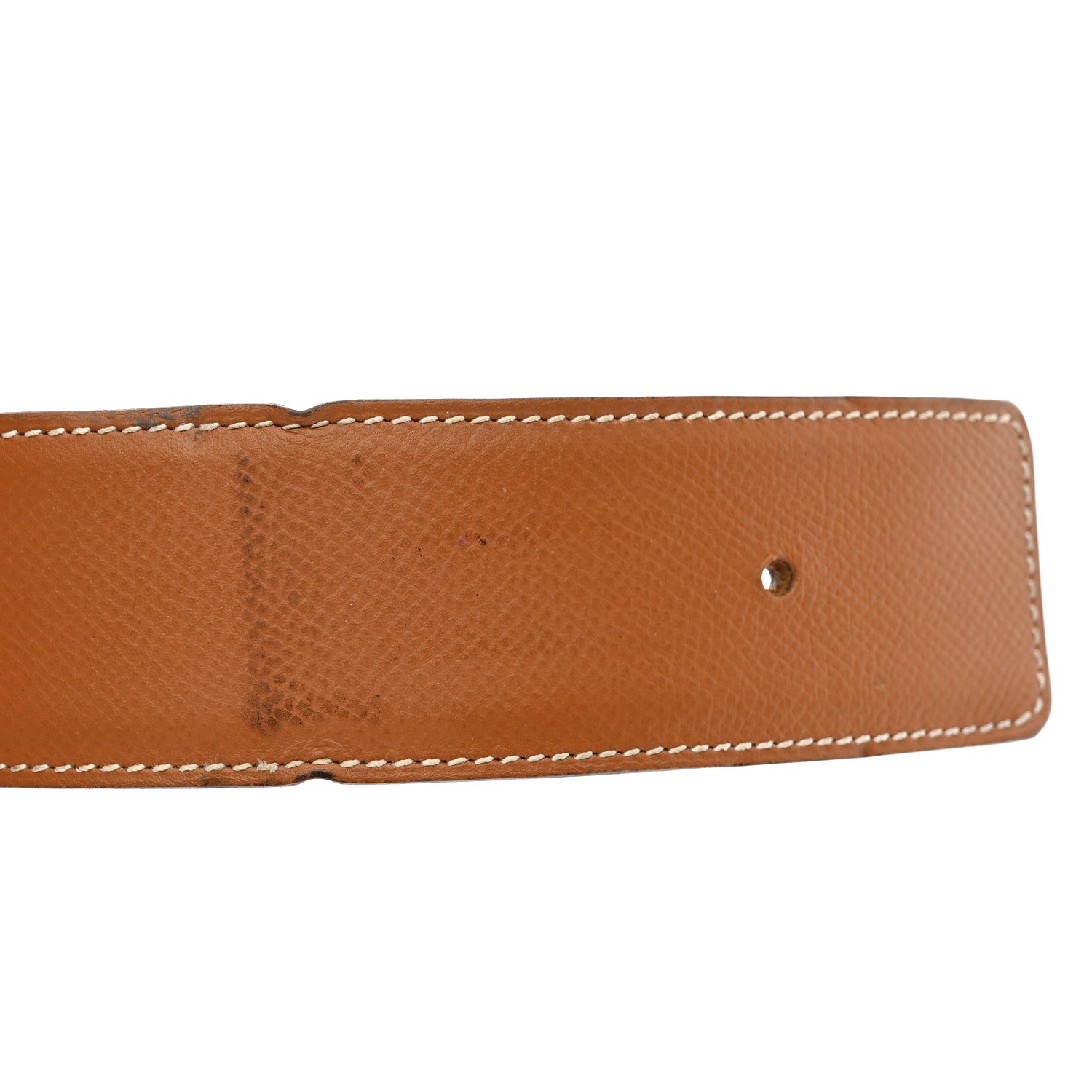 Hermes 42mm Constance H Belt 90 36 Gold Etoupe 6 of 9