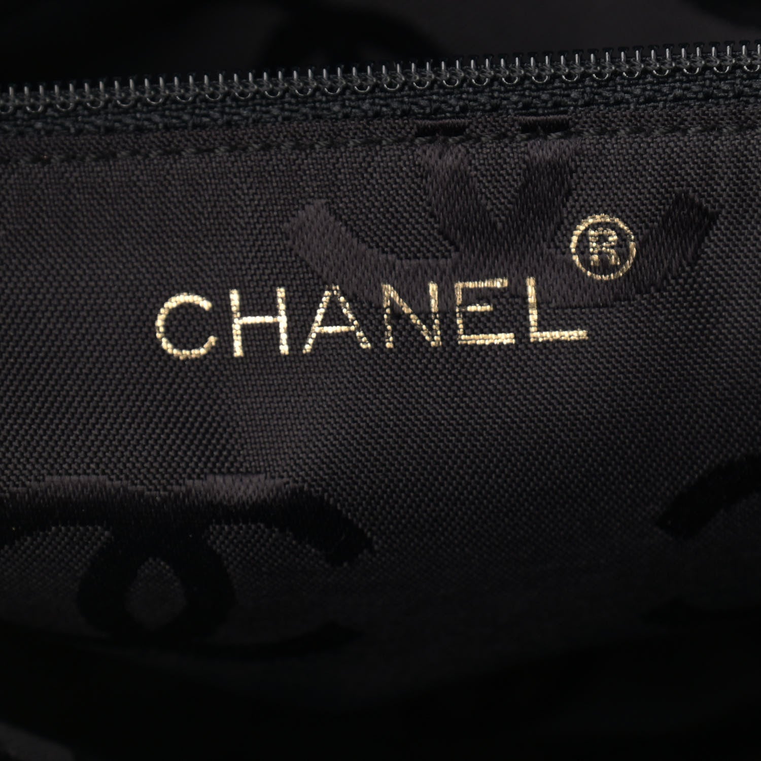 Chanel Lambskin Chevron Quilted Camera Case Black 8 of 10