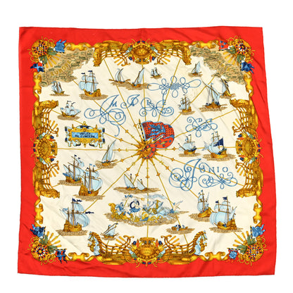 Hermes Silk Voiles De Lumiere Scarf 90 1 of 7