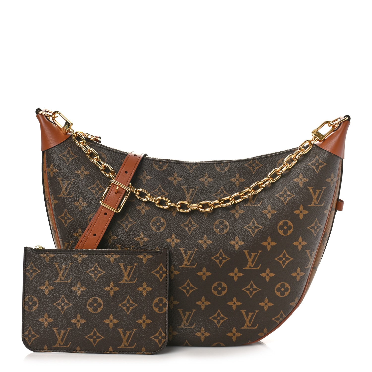Louis Vuitton Reverse Monogram Loop Hobo 1 of 9