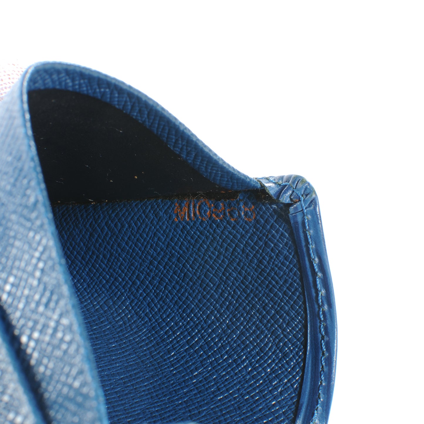 Epi Card Holder Blue