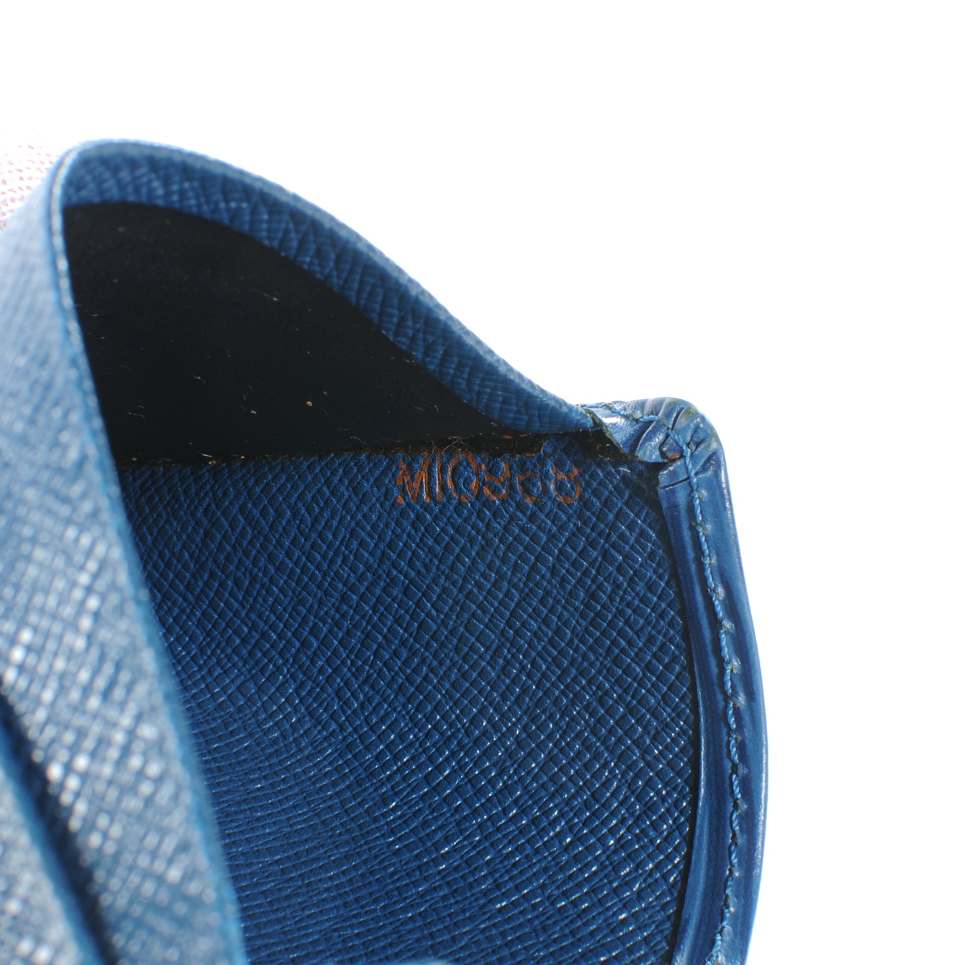 Louis Vuitton Epi Card Holder Blue 4 of 5