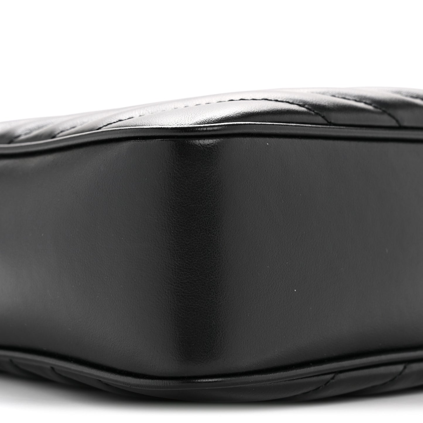 Calfskin Matelasse Monogram Lou Camera Bag Black