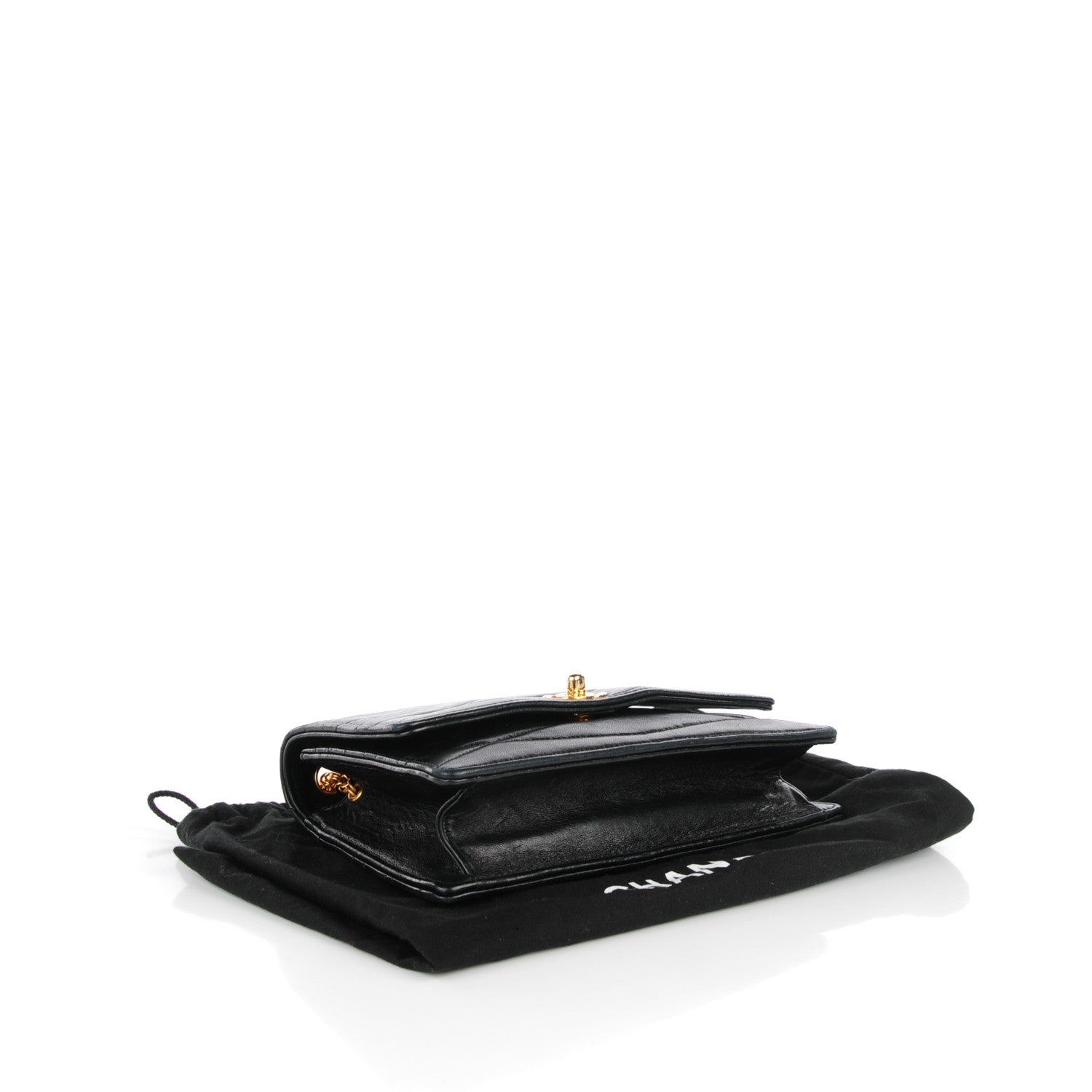 Chanel Lambskin Mini Single Flap Black 4 of 9