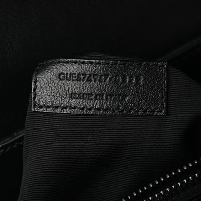 Saint Laurent Calfskin Y Quilted Monogram Large Loulou Chain Satchel Black 6 of 9