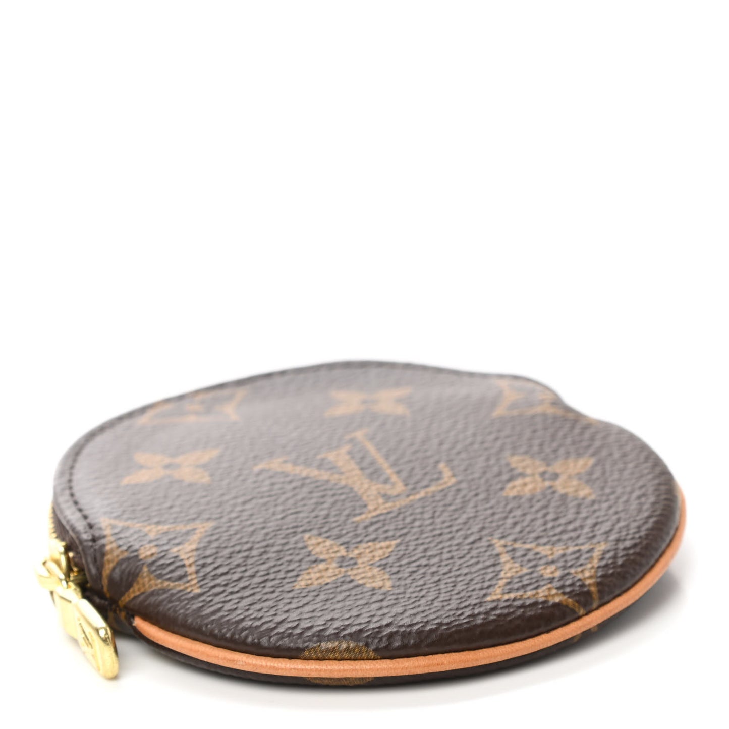 Monogram Round Coin Purse
