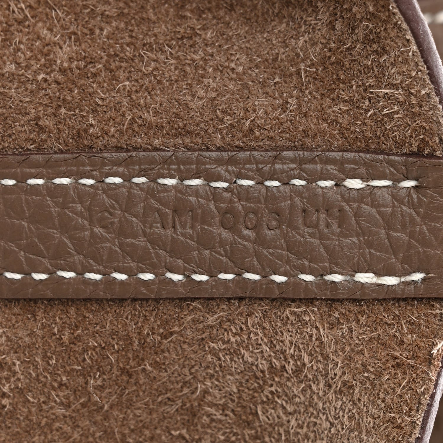 Hermes Taurillon Clemence Picotin Lock 22 MM Etoupe 7 of 10