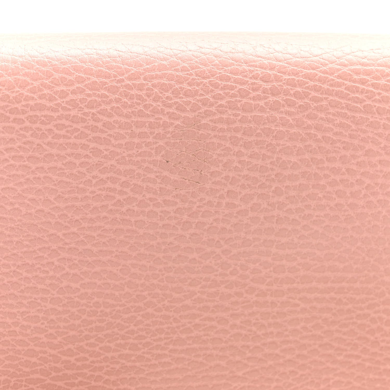 Gucci Dollar Calfskin Interlocking G Chain Wallet Soft Pink 10 of 11