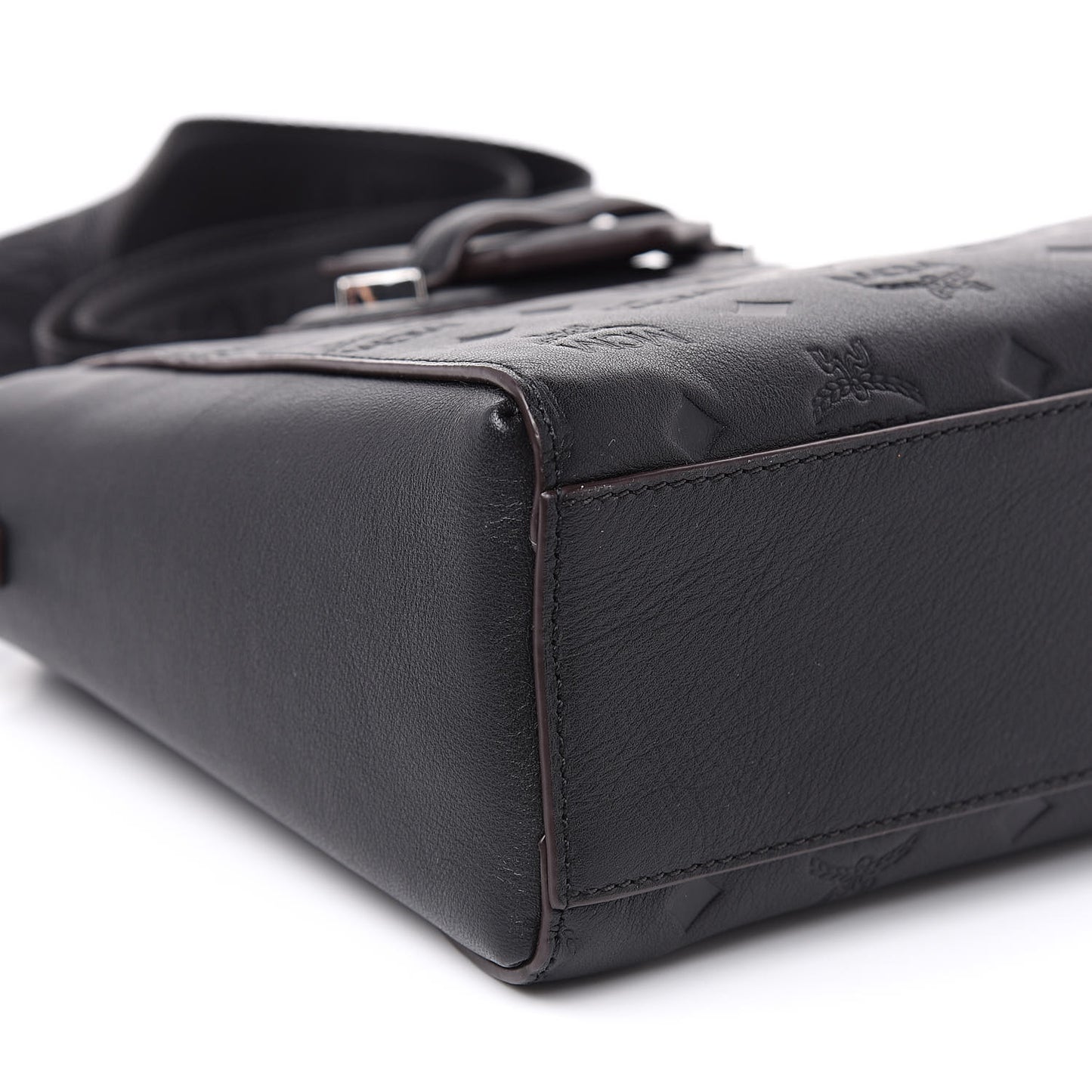Calfskin Ottomar Essential Crossbody Bag Black