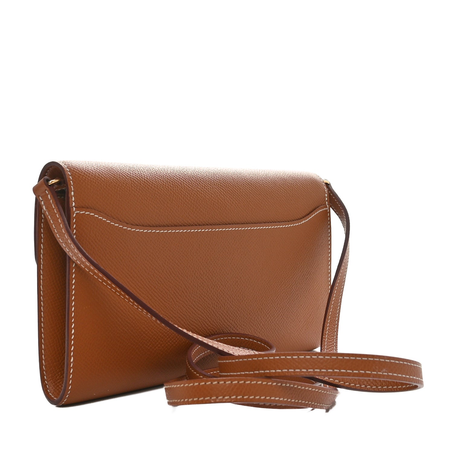 Hermes Epsom Constance Long Wallet To Go Gold 3 of 9