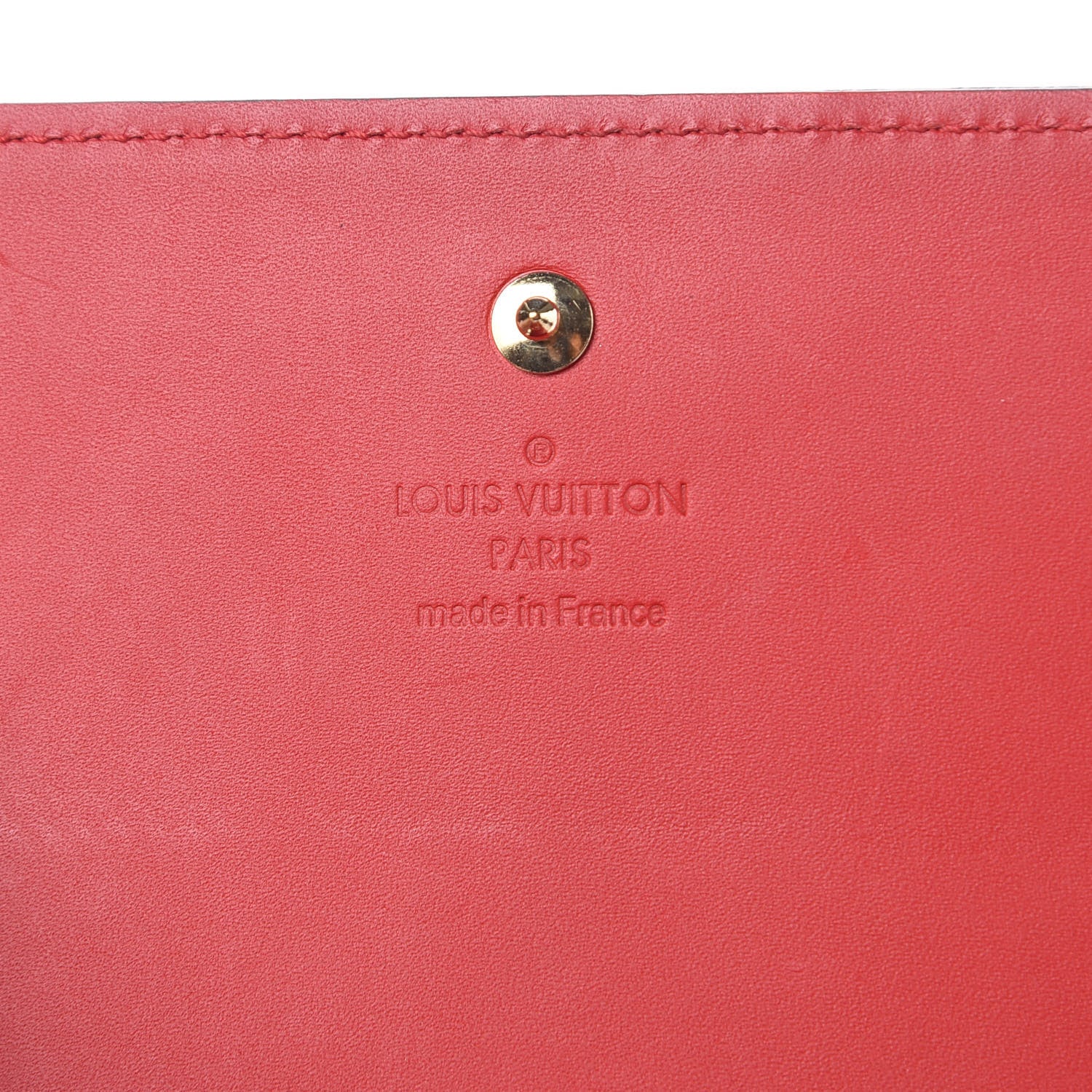 Louis Vuitton Vernis Chaine Wallet Pomme D'Amour 6 of 10
