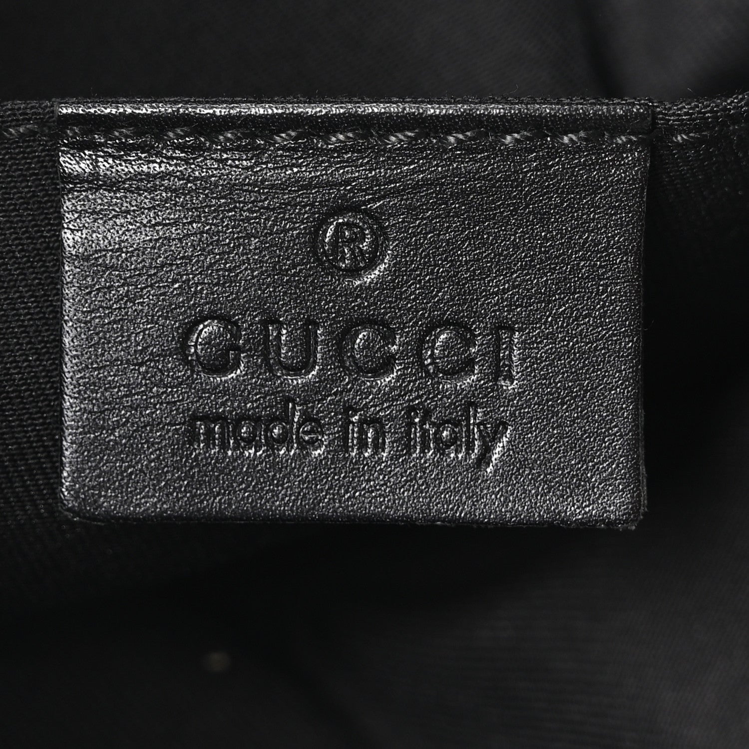 Gucci Monogram Small Perforated Messenger Black 6 of 10