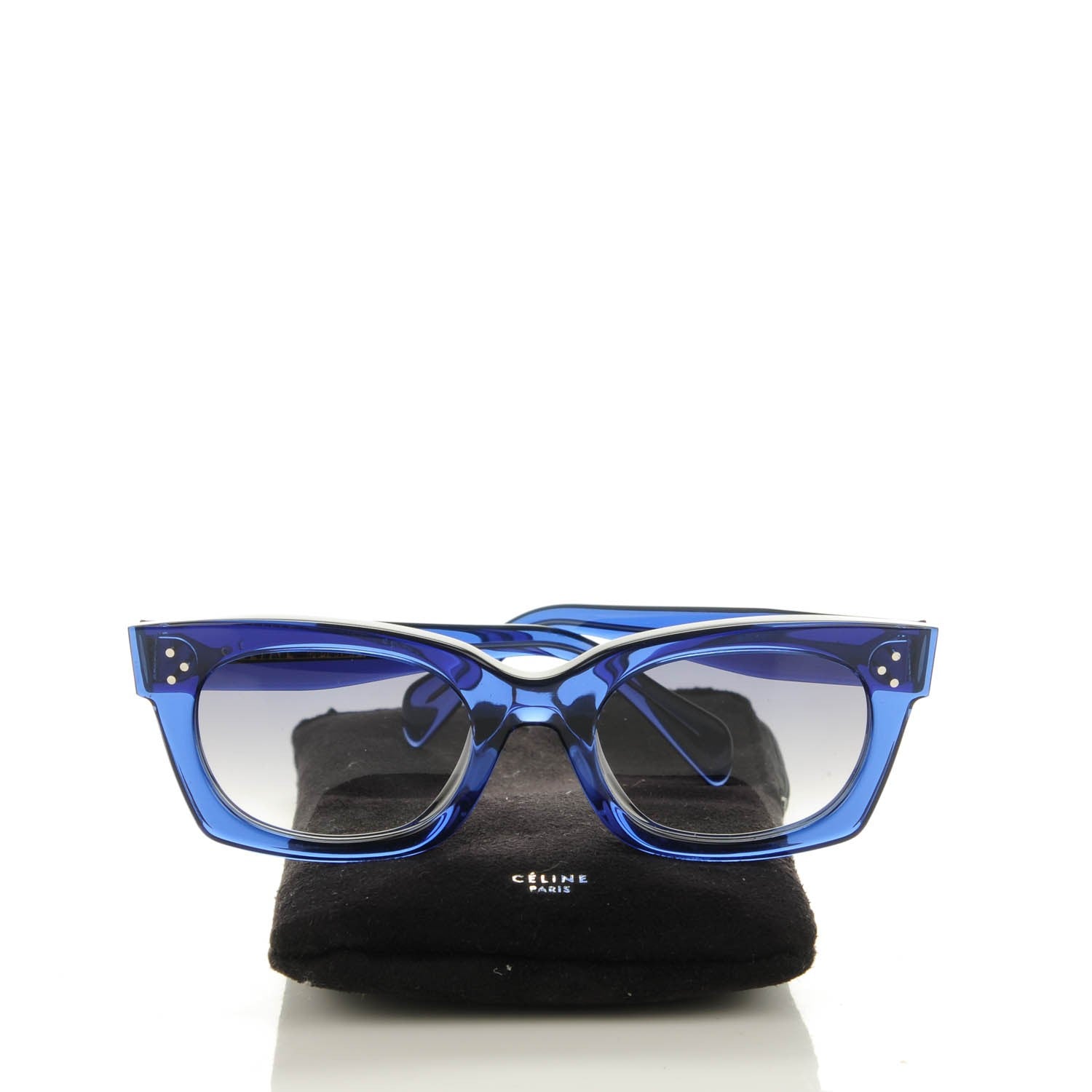 Celine Sofia Sunglasses CL 41029/S Blue 6 of 6