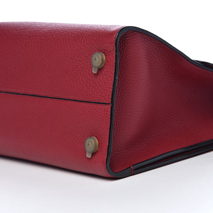 Christian Dior Bullcalf Medium Diorever Flap Red 9 of 11