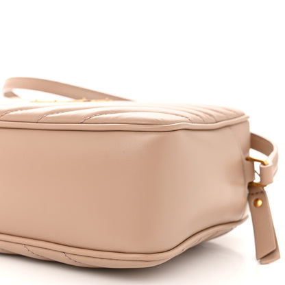 Saint Laurent Calfskin Matelasse Monogram Lou Camera Bag Rosy Sand 10 of 12