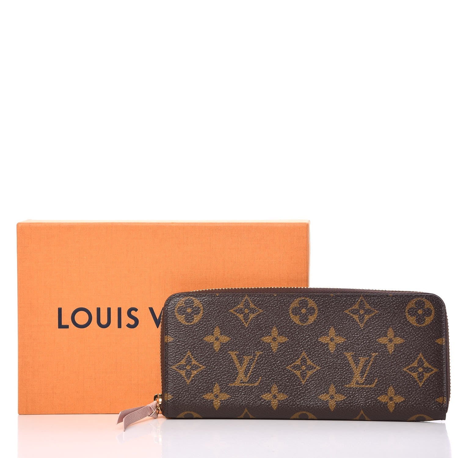 Louis Vuitton Monogram Clemence Wallet Rose Ballerine 12 of 12
