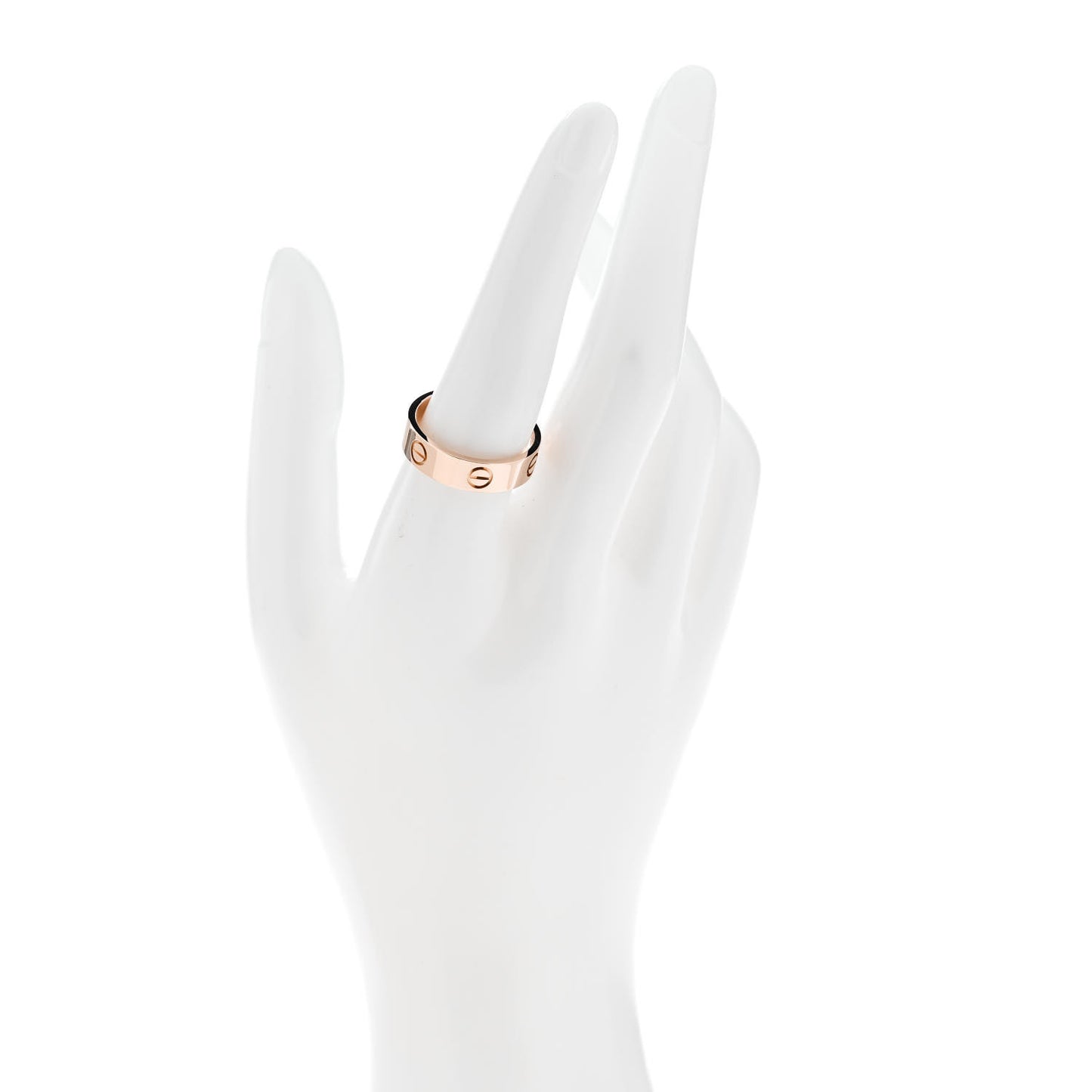18K Pink Gold 5.5mm LOVE Ring 58 8.5