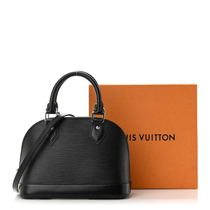 Louis Vuitton Epi Alma BB Black 10 of 10