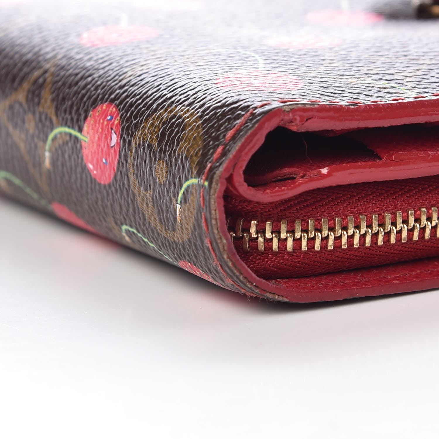 Louis Vuitton Monogram Cerises Compact Zippe Wallet 7 of 10