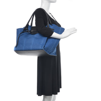 Celine Denim Medium Big Bag Navy Blue 2 of 12