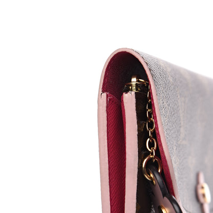 Louis Vuitton Monogram Bloom Flower Emilie Wallet 6 of 7