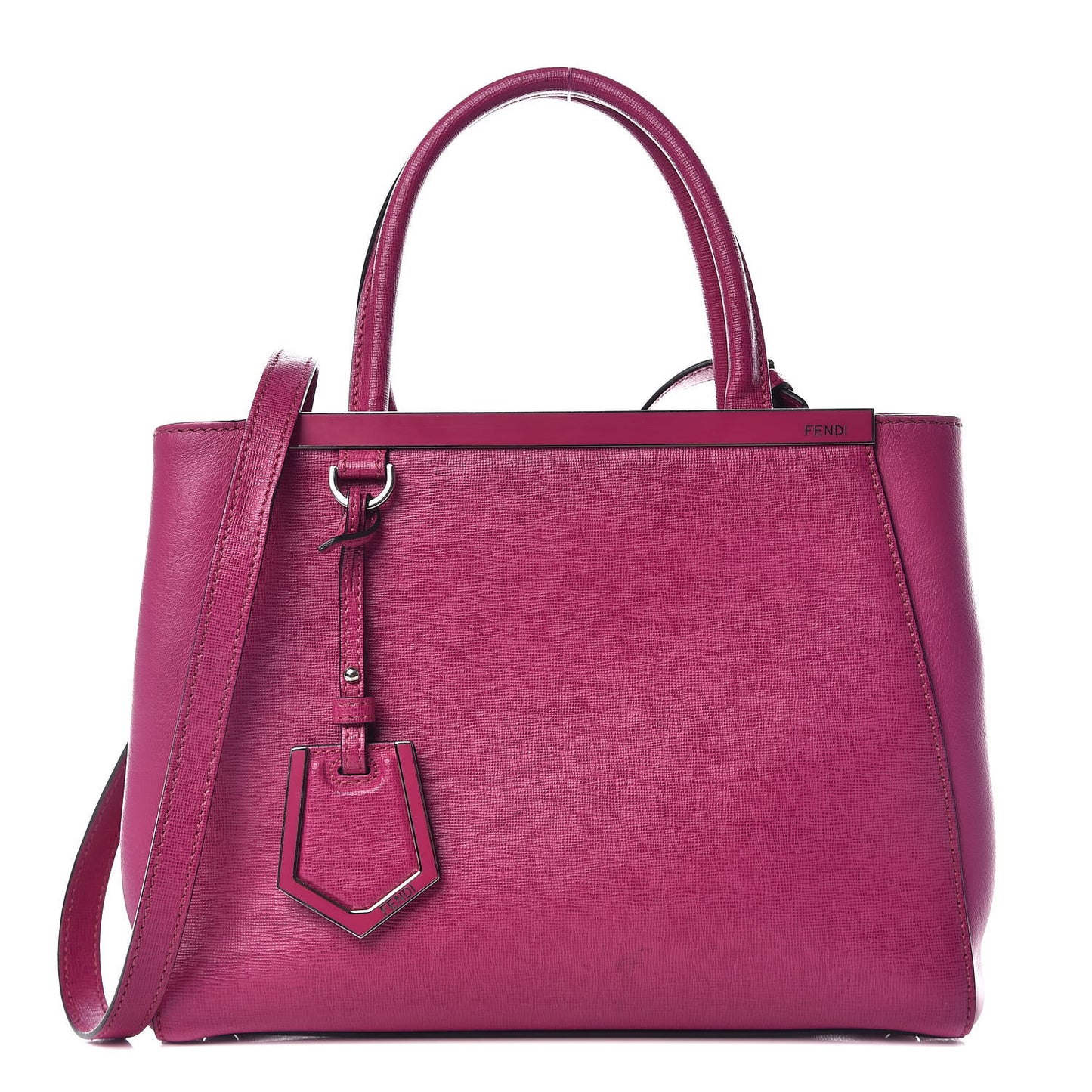 Vitello Elite Petite 2Jours Tote Magenta