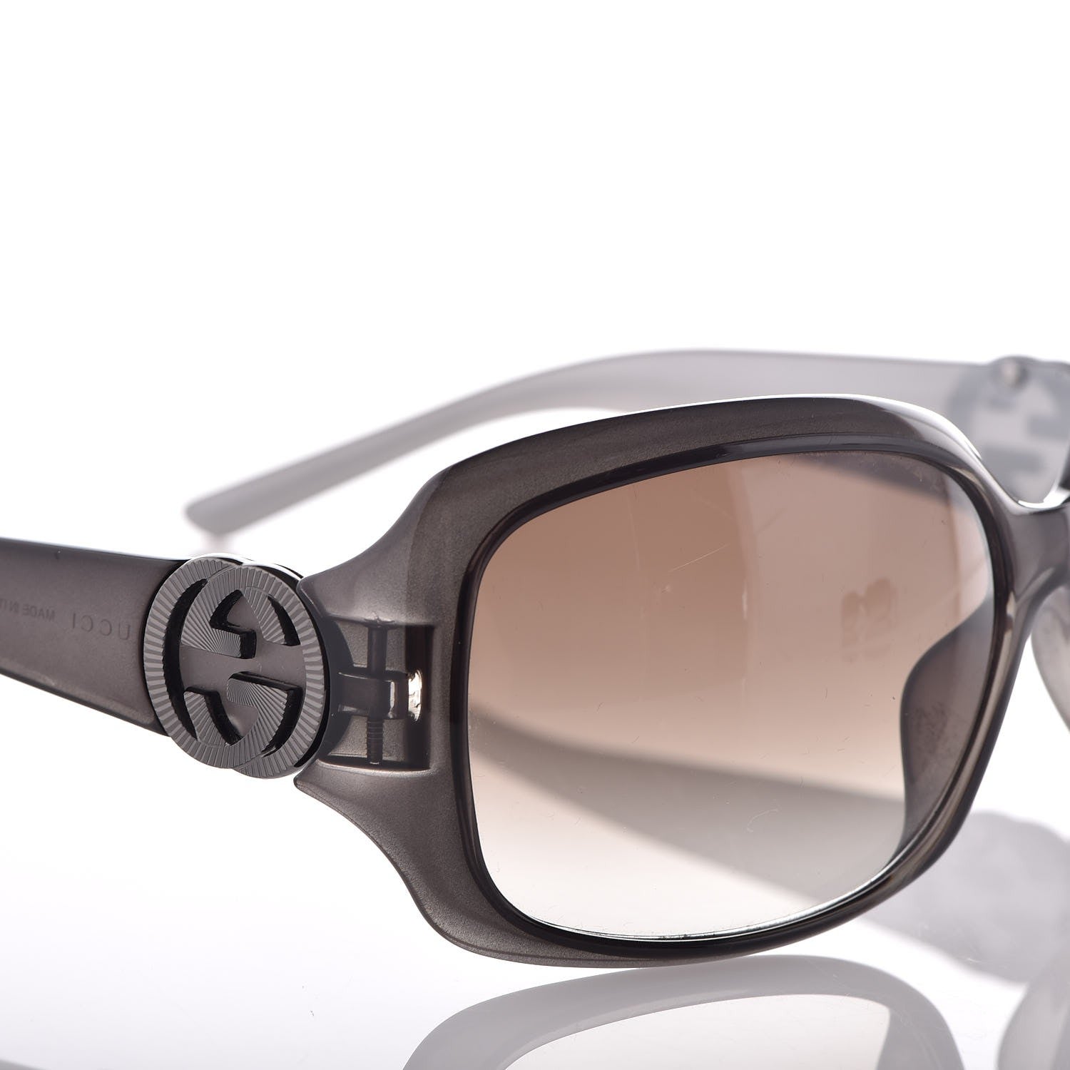 Gucci Square Frame GG 3164/S Sunglasses Silver 7 of 8