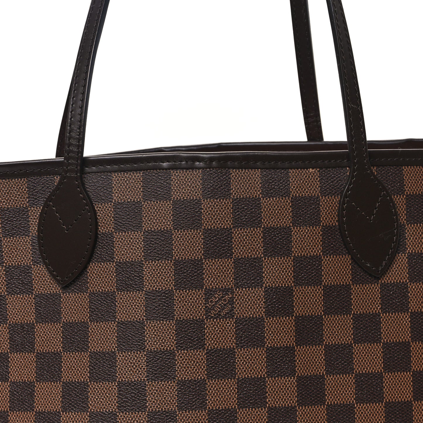 Damier Ebene Neo Neverfull MM Rose Ballerine