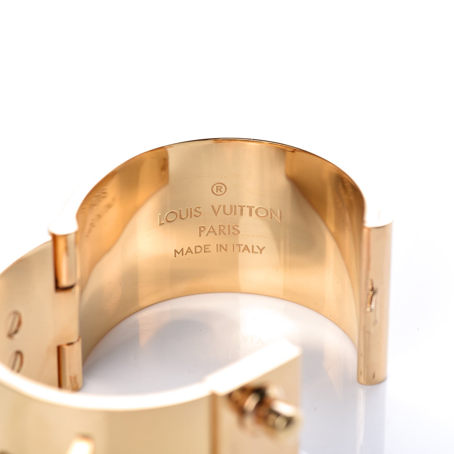 Louis Vuitton Lock Me Manchette Chain Cuff 5 of 6