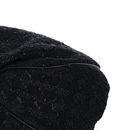 Chanel Tweed Boucle Knitting Bag Black 8 of 12