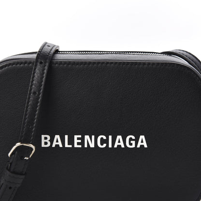 Balenciaga Calfskin Logo XS Everyday Camera Bag Black 8 of 8
