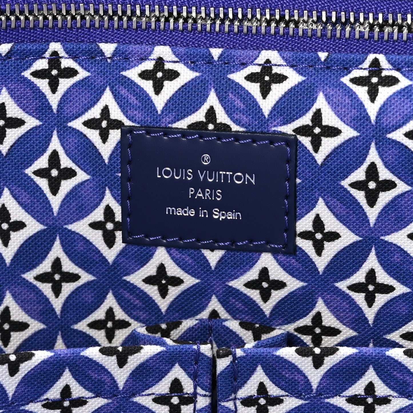 Monogram Canvas By The Pool Hamptons 2.0 Neverfull GM Blue