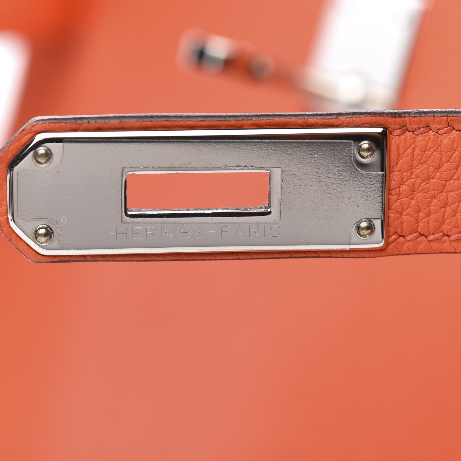 Hermes Togo Kelly Retourne 28 Orange Poppy 16 of 34