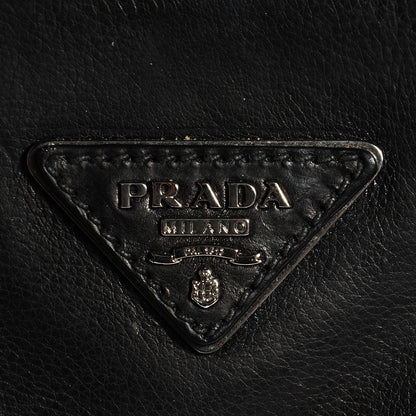 Prada Glace Calf Twin Pocket Tote Nero Black 10 of 14