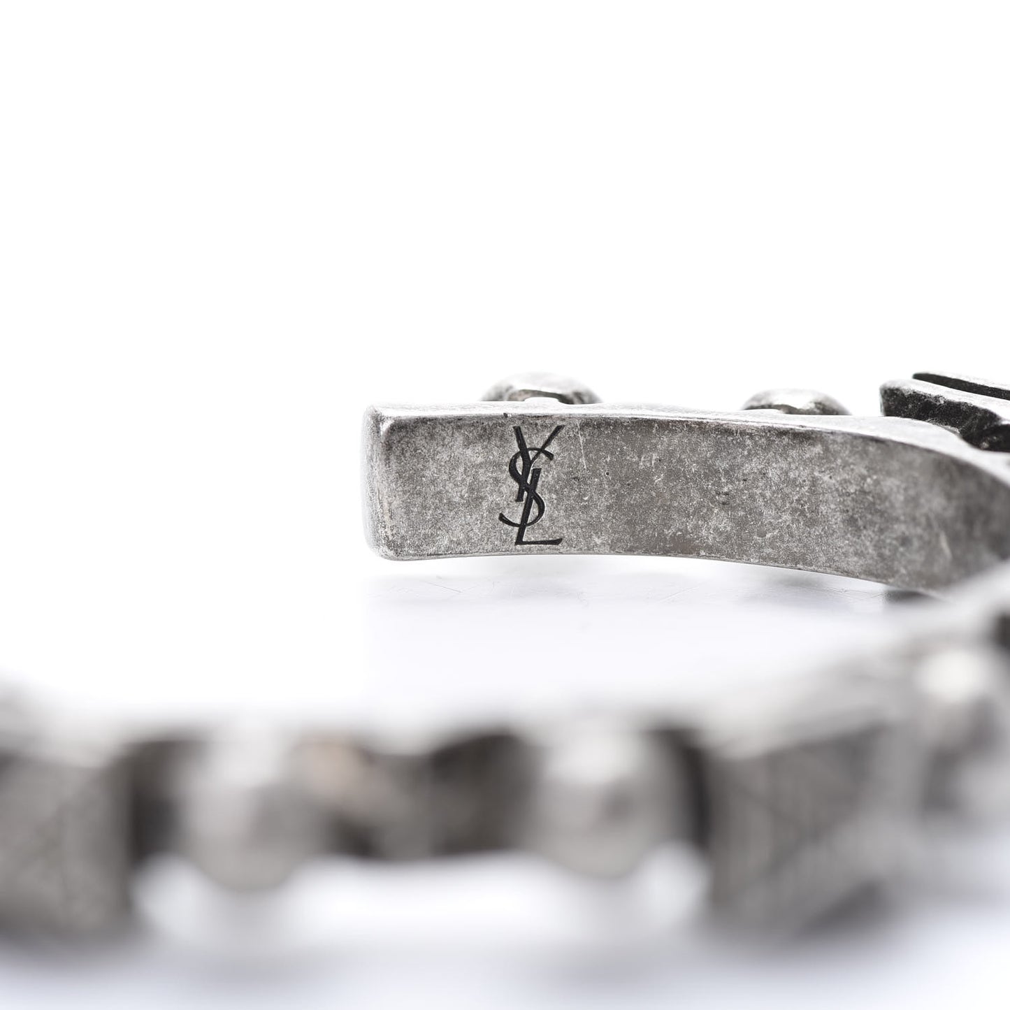 Brass Marrakech Cuff Bracelet Silver