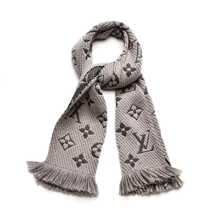Louis Vuitton Wool Silk Logomania Scarf Verone 1 of 5