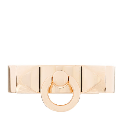 Hermes 18K Rose Gold PM Collier De Chien Ring 51 5.75 1 of 6