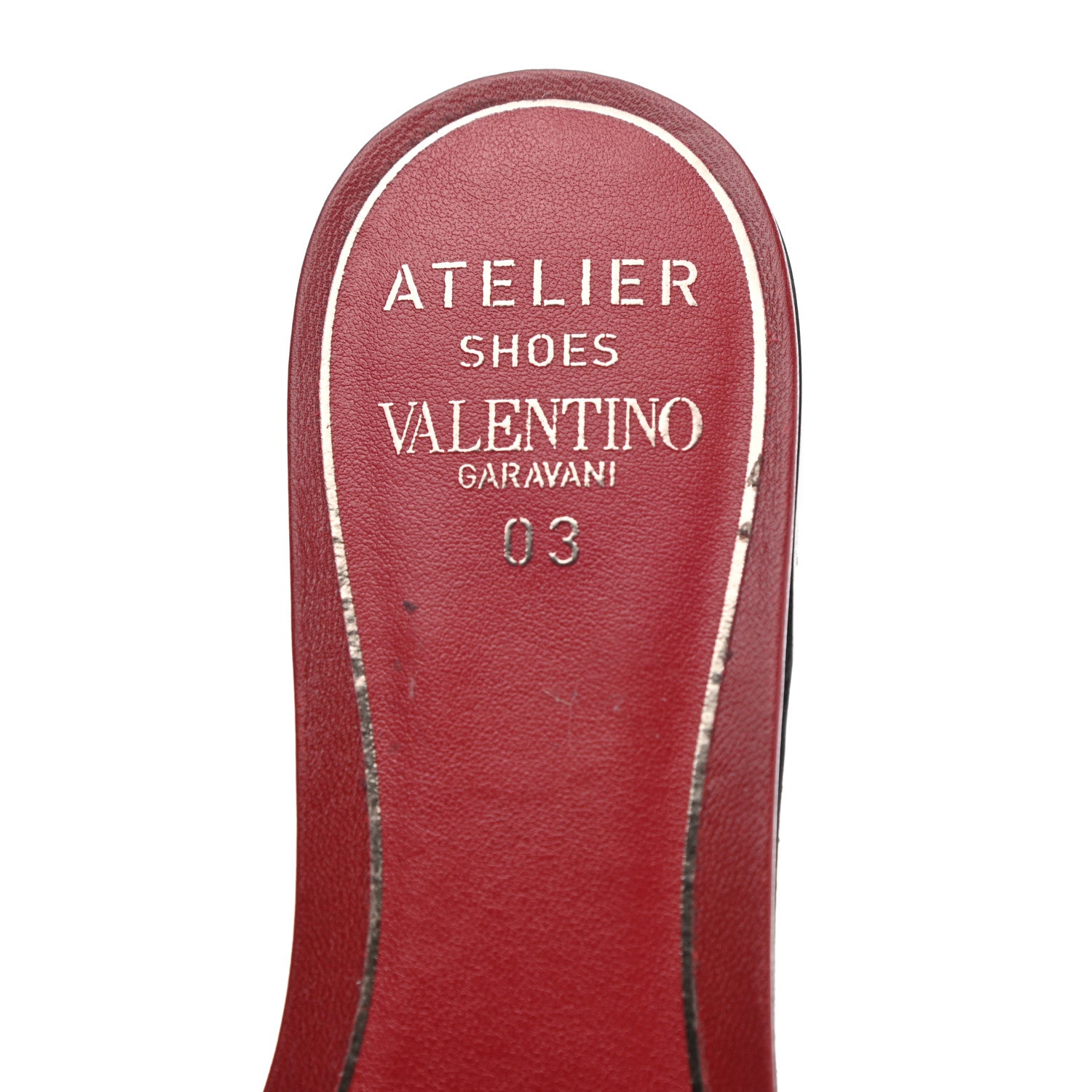 Valentino Garavani Nappa Atelier 03 Rose Edition Slide Sandals 38 Cerise 6 of 10