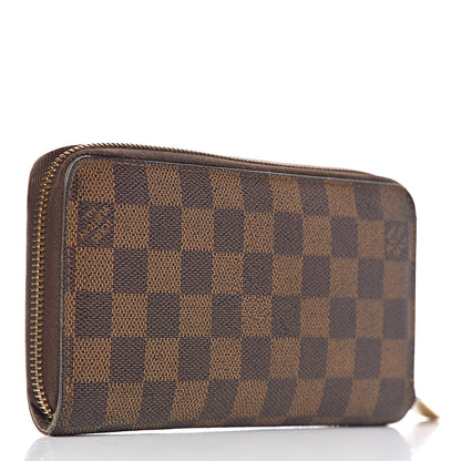 Louis Vuitton Damier Ebene Zippy Wallet 3 of 13