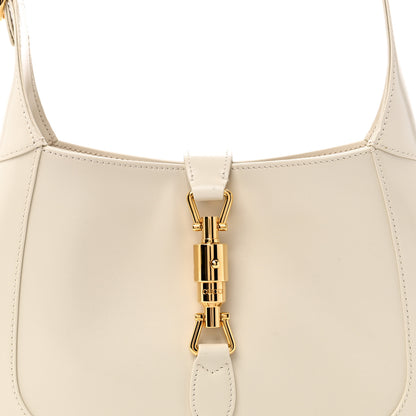 Gucci Boarded Dyana Lux Calfskin Small Jackie 1961 Hobo Mystic White 8 of 10