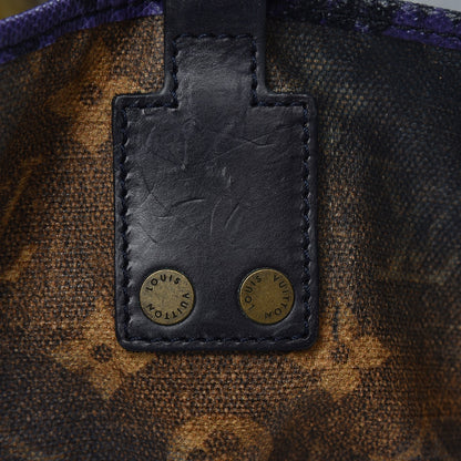 Louis Vuitton Monogram Karung Heartbreak Jokes Tote Violet 8 of 8