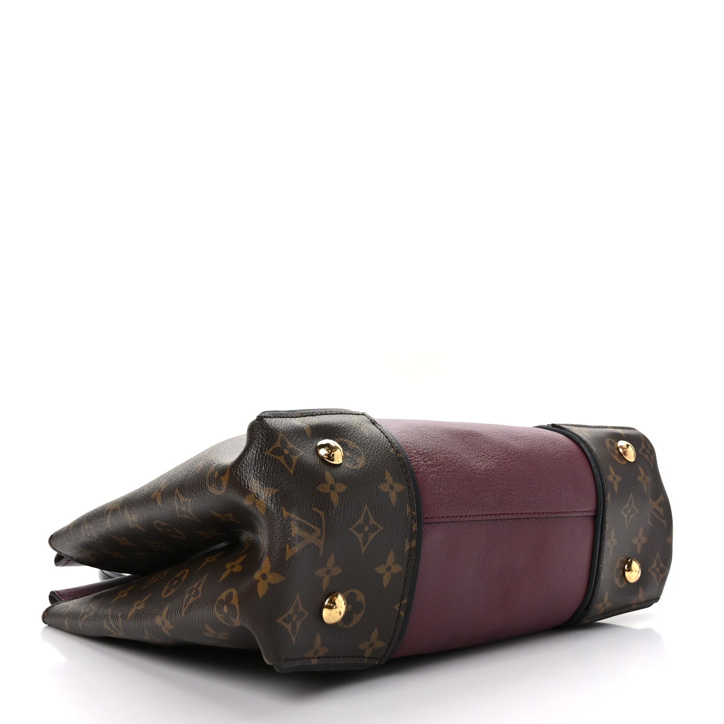 Monogram Cuir Orfevre Tote W PM Prunille