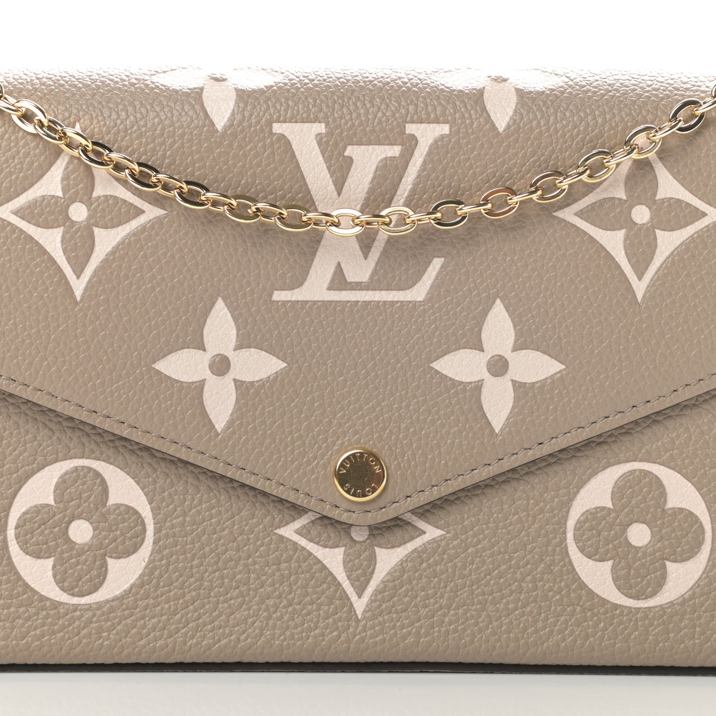 Empreinte Monogram Giant Felicie Pochette Tourterelle Creme