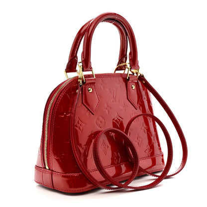Louis Vuitton Vernis Alma BB Pomme D'Amour 3 of 15