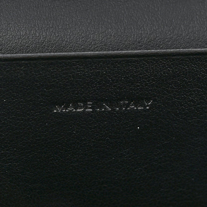 Celine Shiny Smooth Calfskin C Wallet On Chain Bag Black 7 of 10